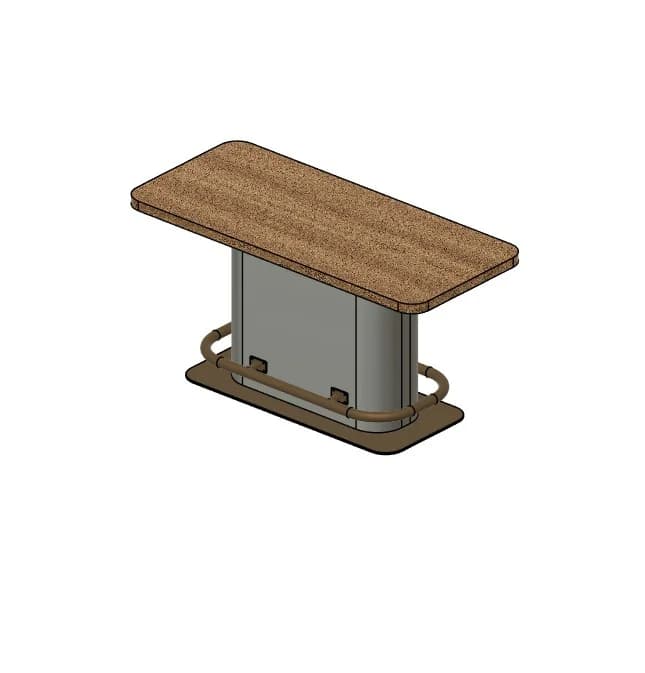 High Dining Table
