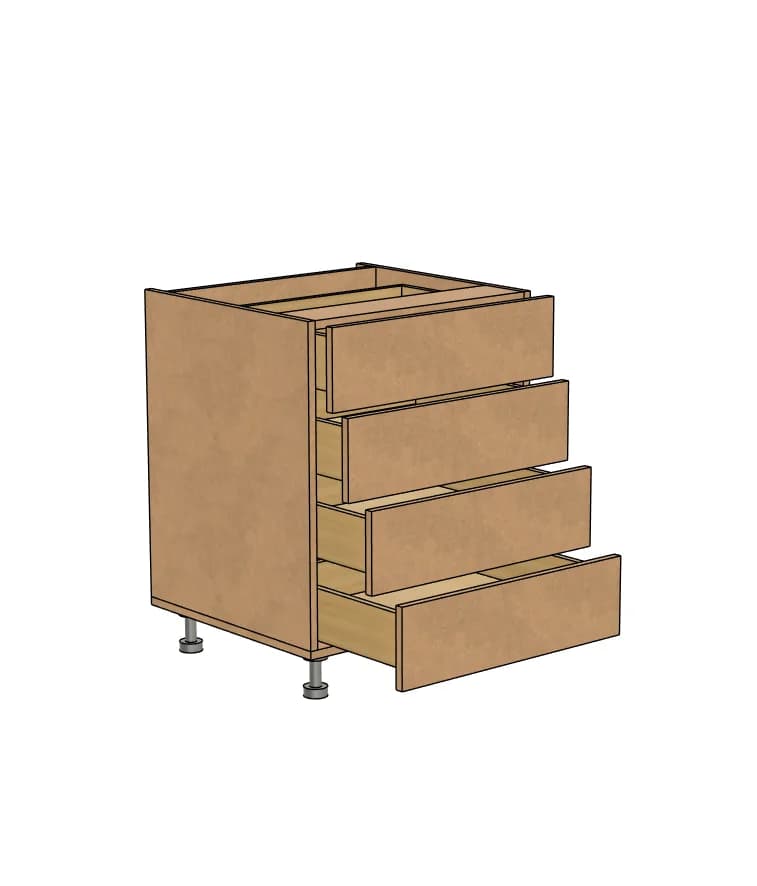 Base Cabinet – equal Drawers - image 1